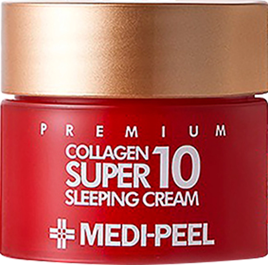 Омолаживающий ночной крем для лица с коллагеном - Medi peel Collagen Super 10 Sleeping Cream, 10 мл - фото N1