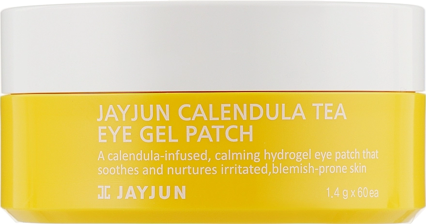 Гидрогелевые патчи для глаз с экстрактом календулы - JayJun Calendula Tea Eye Gel Patch, 60 шт - фото N2