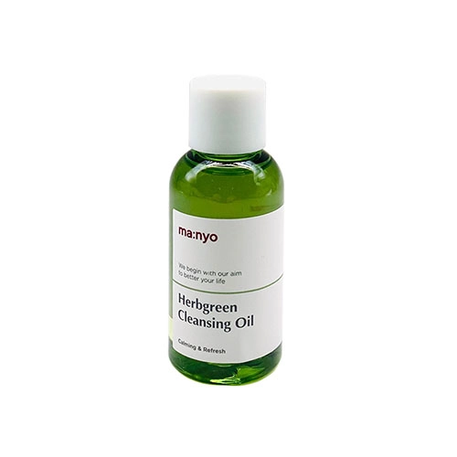 Гидрофильное масло с экстрактом трав - Manyo Factory Herb Green Cleansing Oil, 200 мл - фото N1