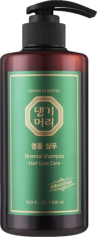 Живильнийс шампунь для шкіри голови від лупи - Daeng Gi Meo Ri Oriental Shampoo, 500 мл - фото N1