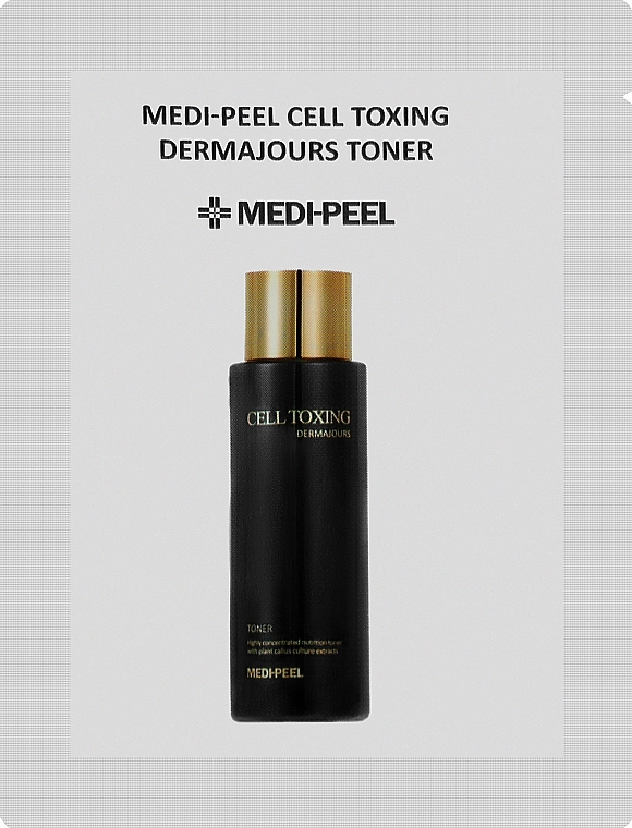 Омолоджуючий тонер від мімічних зморшок - Medi peel Cell Toxing Dermajours Toner, пробник, 1.5 г - фото N1