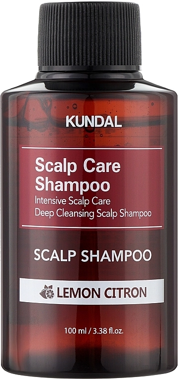 Шампунь для волосся - Kundal Scalp Care Lemon Citron Shampoo, 100 мл - фото N1