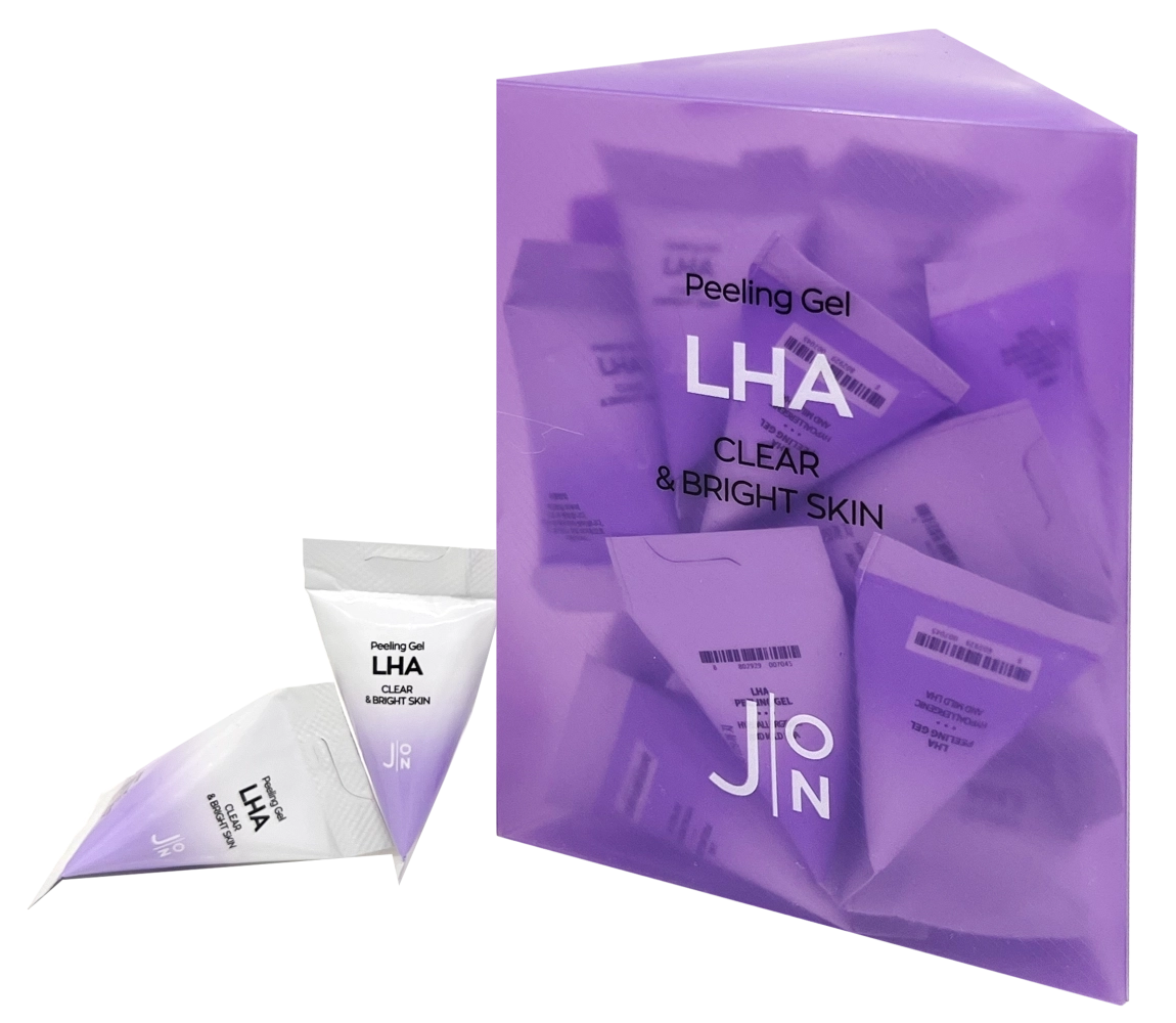 Гель-пілінг для обличчя - J:ON LHA Clear&Bright Skin Peeling Gel, 5 г, 20 шт - фото N1