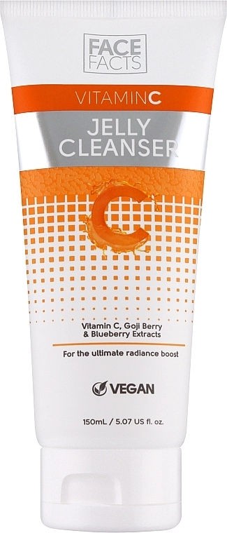 Гель для вмивання з вітаміном С - Face Facts Vitamin C Jelly Cleanser, 150мл - фото N1