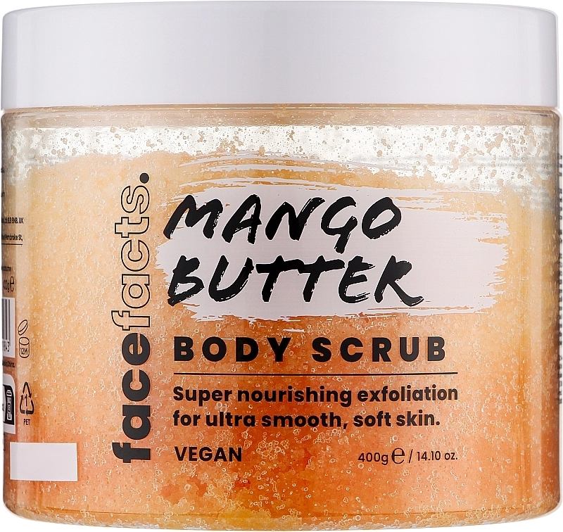 Скраб для тела "Манговое масло" - Face Facts Body Scrubs Mango Butter, 400г - фото N1