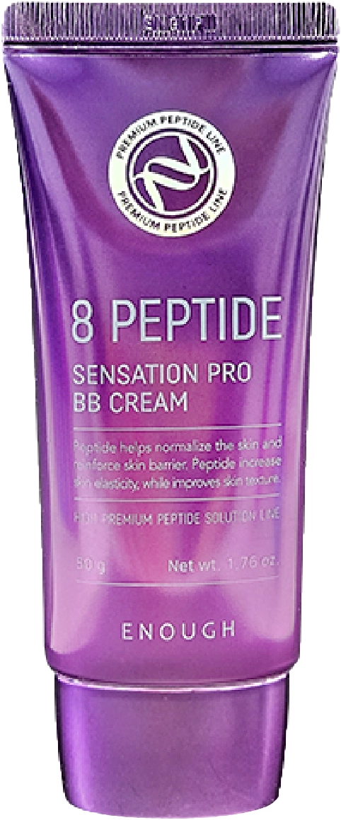 BB крем с пептидами - Enough 8 Peptide Sensation Pro BB Cream, 50 мл - фото N1
