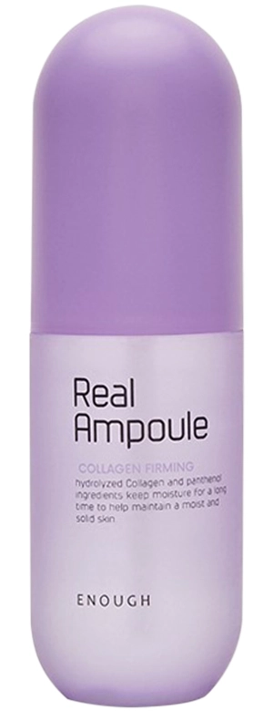 Сыворотка-спрей для лица на основе гидролизованного коллагена - Enough Real Collagen Perming Ampoule, 200 мл - фото N1
