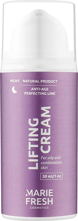 Marie Fresh Cosmetics Нічний крем-ліфтинг для жирної та комбінованої шкіри Anti-age Perfecting Line Lifting Night Cream - фото N1
