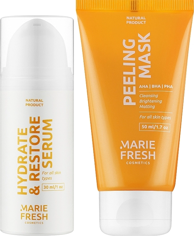 Marie Fresh Cosmetics Подарочный набор Skin Renewal Gift Set Skin Renewal (f/mask/50ml + f/ser/30ml) - фото N2