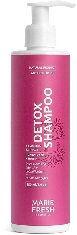 Marie Fresh Cosmetics Шампунь для волос "Детокс" Anti-Pollution - фото N1