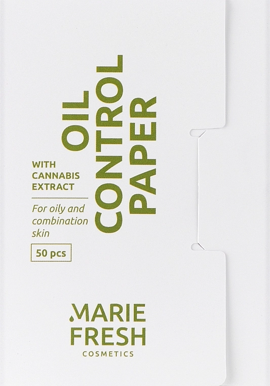 Marie Fresh Cosmetics Матувальні серветки Oil Control Paper - фото N1