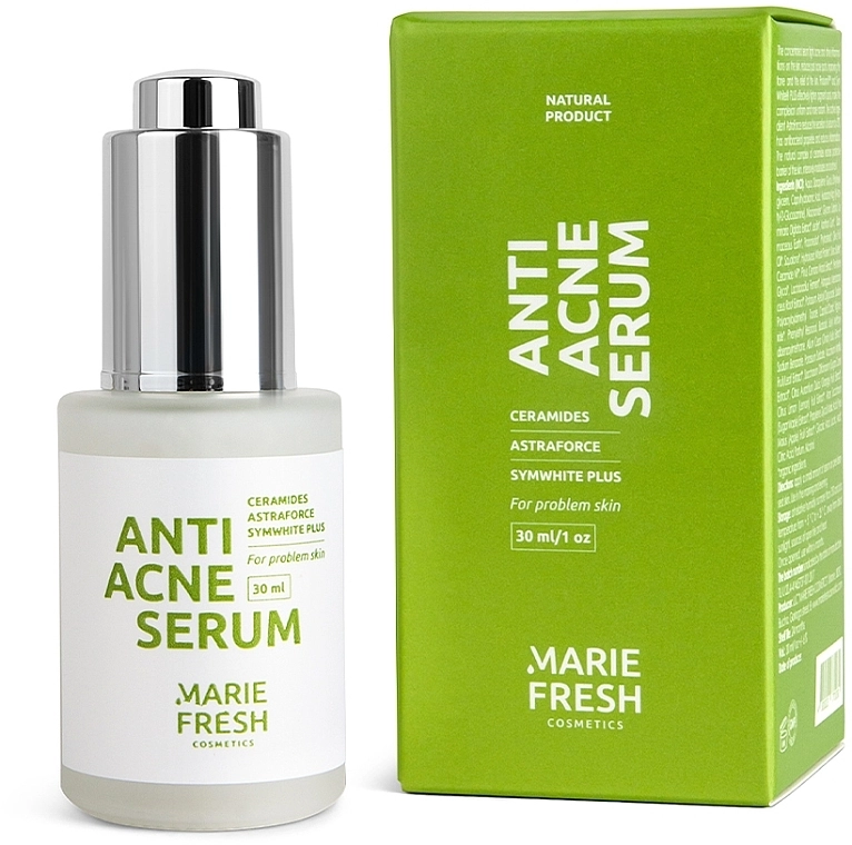 Marie Fresh Cosmetics Сыворотка Anti Acne с AHA кислотами для проблемной кожи Anti Acne Serum - фото N1