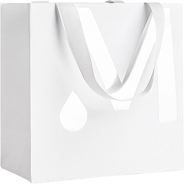 Marie Fresh Cosmetics Пакет подарунковий, середній, білий Gift Bag White - фото N1