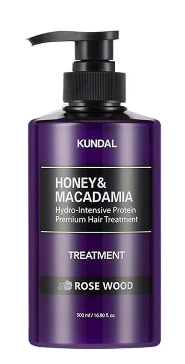 Шампунь "Розовое дерево" - Kundal Honey & Macadamia Protein Hair Treatment Rose Wood, 500 мл - фото N1