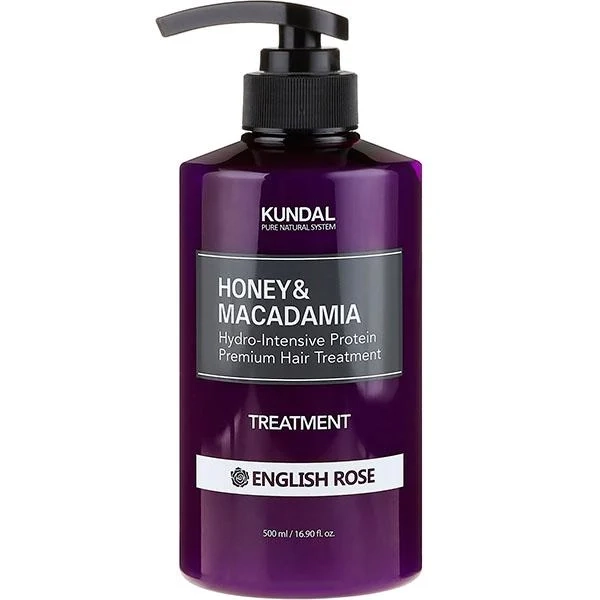 Кондиціонер для волосся "Англійська троянда" - Kundal Honey & Macadamia Treatment English Rose, 500 мл - фото N1