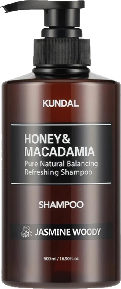 Шампунь "Жасмінове дерево" - Kundal Honey & Macadamia Nature Shampoo Aroma Edition Jasmine Woody, 500 мл - фото N1