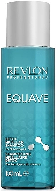 Мицеллярный шампунь - Revlon Equave Detox Micellar Shampoo, 100 мл - фото N1