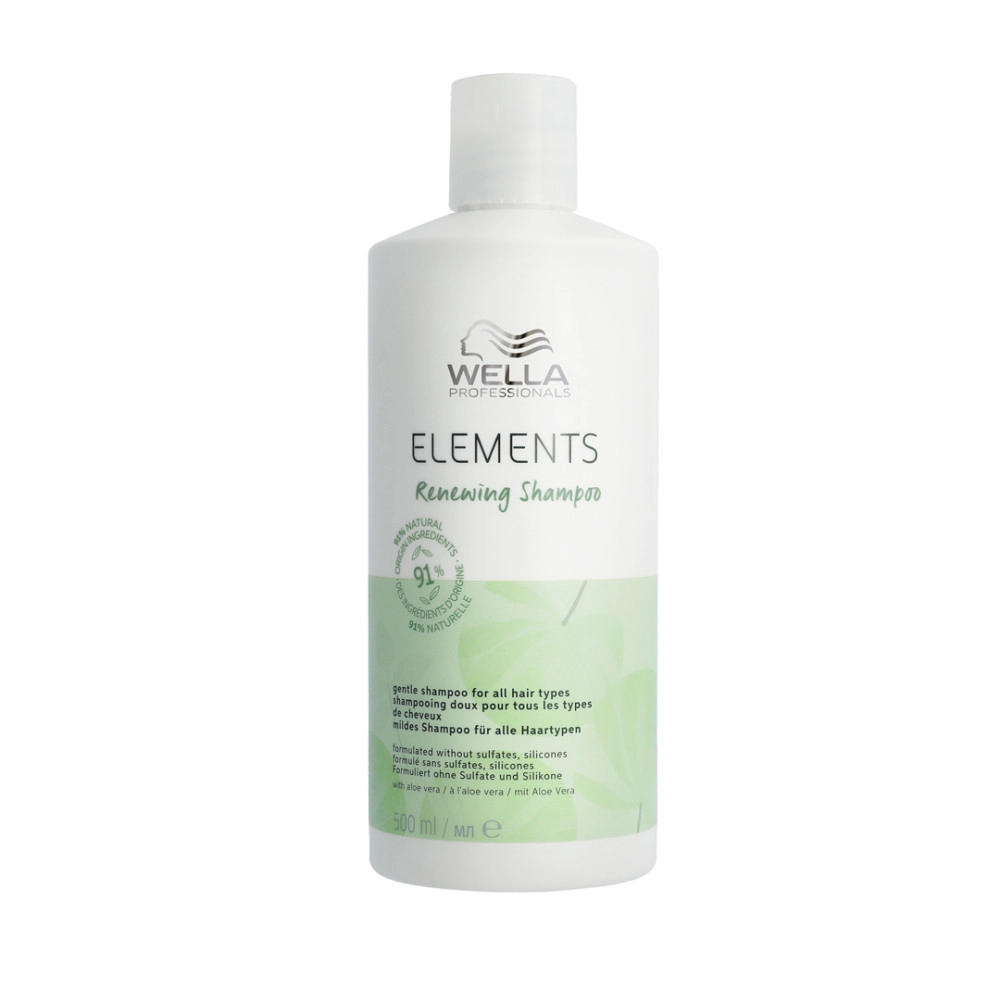 Відновлюючий шампунь - WELLA Elements Renewing Shampoo, 500 мл - фото N1