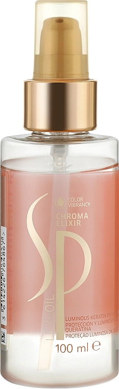 Еліксир для захисту кольору волосся - WELLA Luxe Oil Chroma Elixir, 100 мл - фото N1