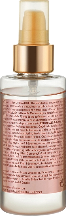 Еліксир для захисту кольору волосся - WELLA Luxe Oil Chroma Elixir, 100 мл - фото N2