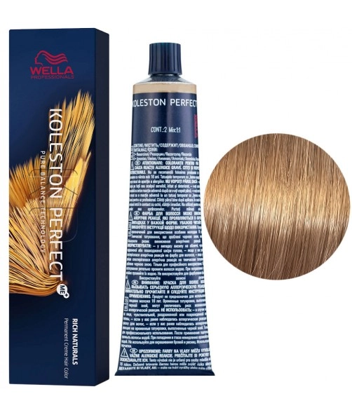 Краска для волос - WELLA Koleston Perfect Innosense ME+ Rich Naturals, 8/3 - Светлый блондин золотистый - фото N1