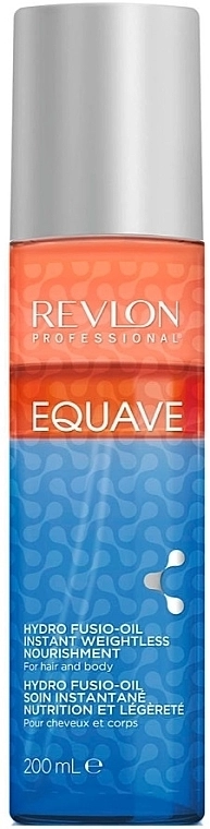 Спрей для волос и тела - Revlon Equave Hydro Fusio-Oil Instant Weightless Nourishment, 200 мл - фото N1