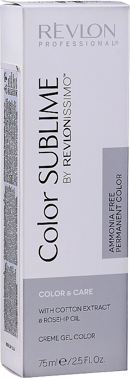 Безаммиачная краска для волос - Revlon Revlonissimo Color Sublime Color&Care, 5.24 - Light Iridescent Copper Brown, 75 мл - фото N3