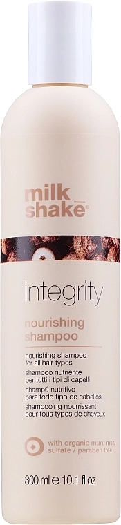 Живильний шампунь для всіх типів волосся - Milk Shake Integrity Nourishing Shampoo, 300 мл - фото N1