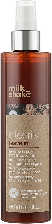 Спрей для ухода за поврежденными волосами - Milk Shake Integrity Leave In, 250 мл - фото N1