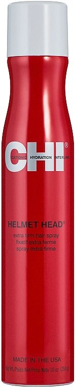 Лак для волосся екстра сильної фіксації - CHI Helmet Head Extra Firm Hair Spray, 284 г - фото N1