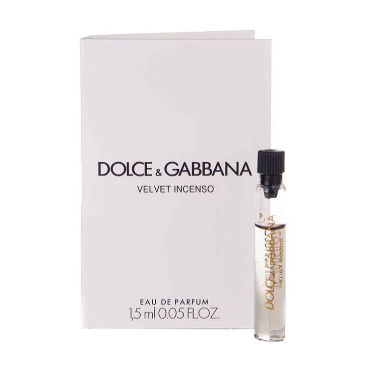 Парфумована вода чоловіча - Dolce & Gabbana Velvet Incenso, пробник, 1.5 мл - фото N1