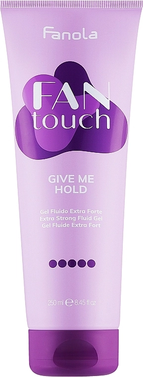 Гель для укладання волосся екстра-сильний - Fanola Fan Touch Give Me Hold - фото N1