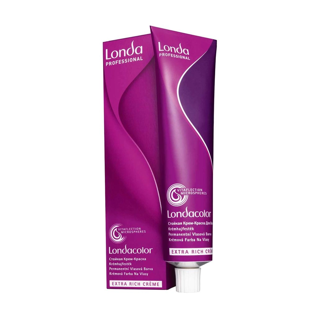 Стійка крем-фарба для волосся - Londa Professional Londacolor Permanent, 12/16 - Спеціальний блонд попелясто-фіолетовий, 60 мл - фото N1