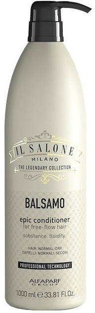 Кондиционер для сухих и поврежденных волос - Alfaparf IL Salone Milano Balsamo Epic Conditioner, 1000 мл - фото N1