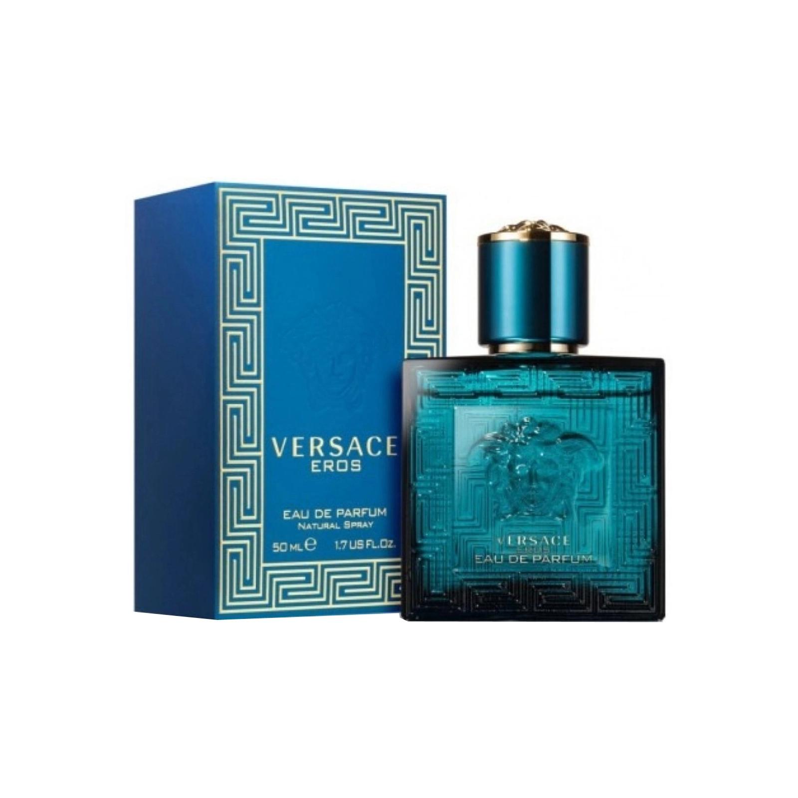 Парфумована вода чоловіча - Versace Eros Eau De Parfum, 50 мл - фото N1