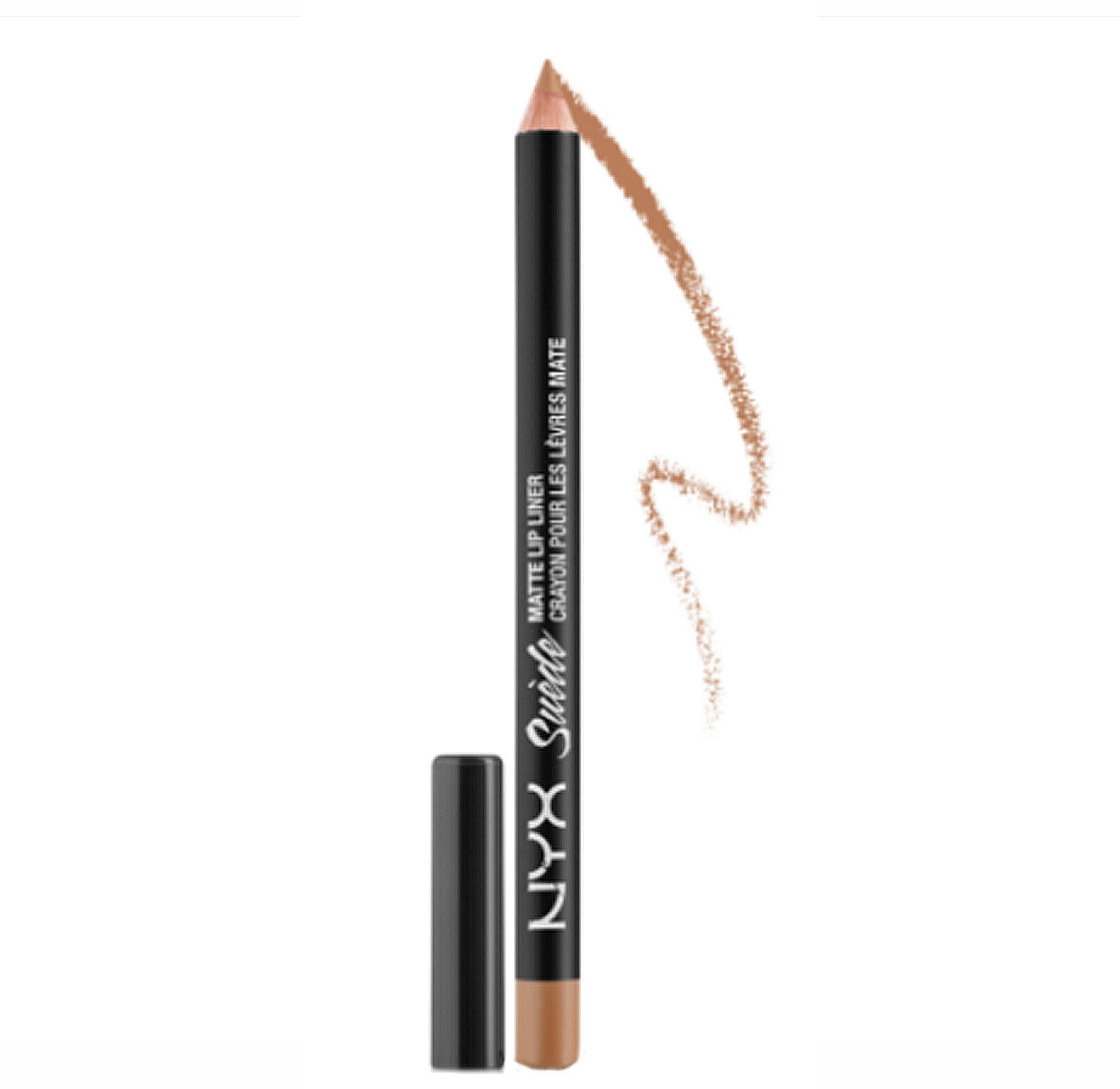 Матовий олівець для губ - NYX Professional Makeup Suede Matte Lip Liner, London - фото N1