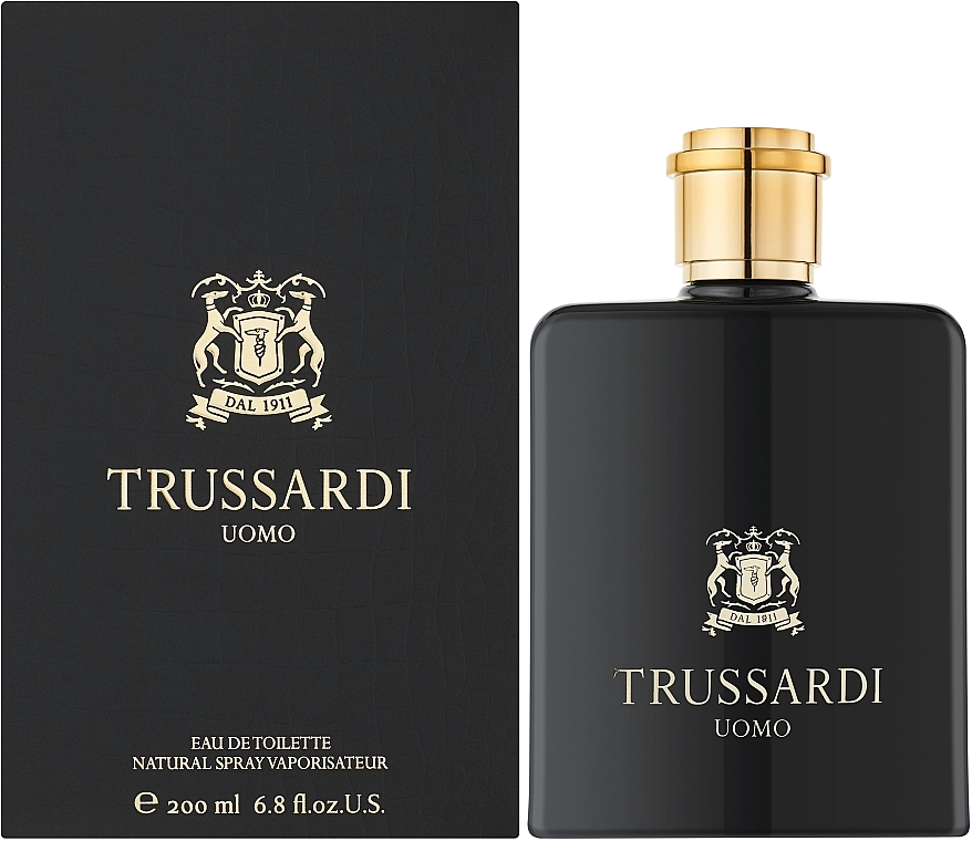 Туалетна вода чоловіча - Trussardi Uomo, 200 мл - фото N1