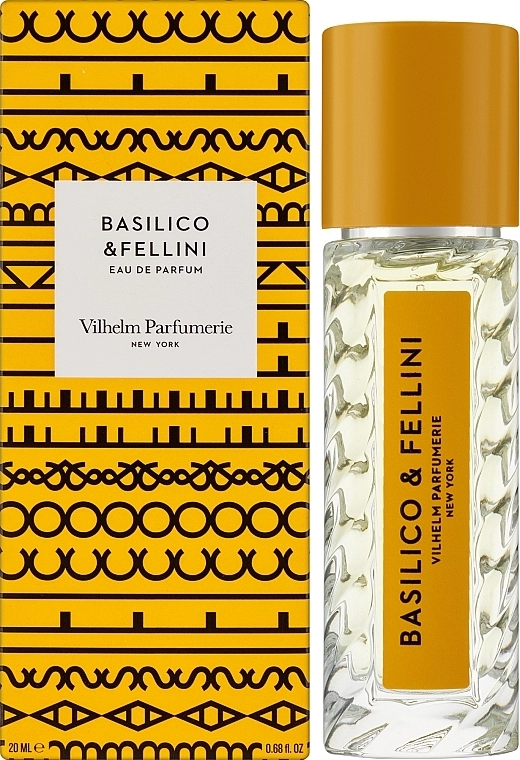 Парфумована вода унісекс - Vilhelm Parfumerie Basilico & Fellini, 20 мл - фото N1
