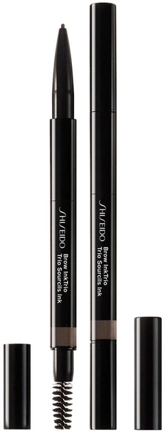 Олівець для брів - Shiseido Brow InkTrio, 03 - Deep Brown - фото N1