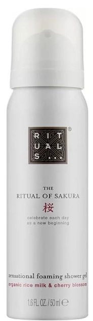 Гель-пенка для душа - Rituals The Ritual Of Sakura Foaming Shower Gel, 50 мл - фото N1
