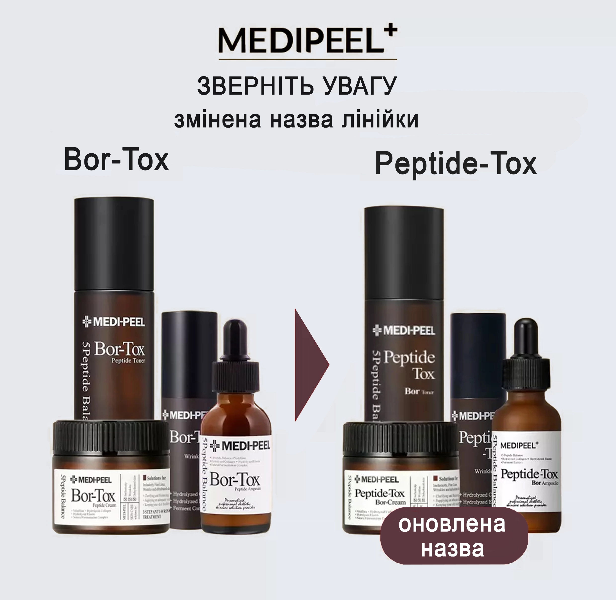 Лифтинг-крем с пептидным комплексом - Medi peel Bor-Tox Peptide Cream, 50 мл - фото N3