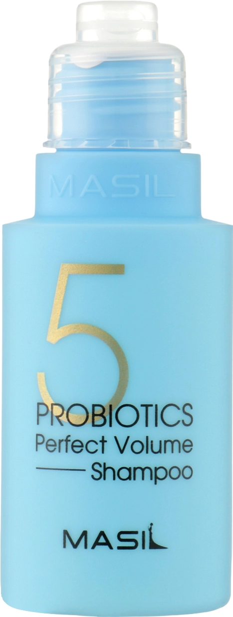 Шампунь для придания объёма тонким волосам с пробиотиками - Masil 5 Probiotics Perfect Volume Shampoo, 50 мл - фото N1