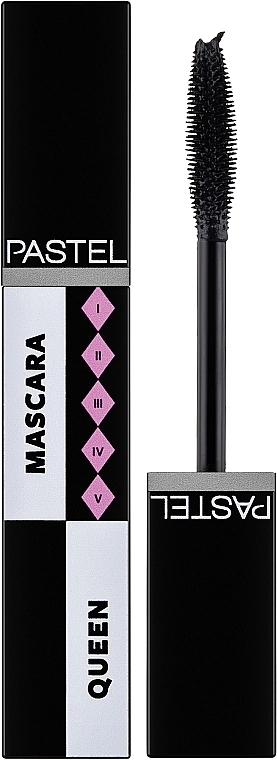 Туш для вій - Pastel Queen 5in1 Mascara, Black, 7 г - фото N2