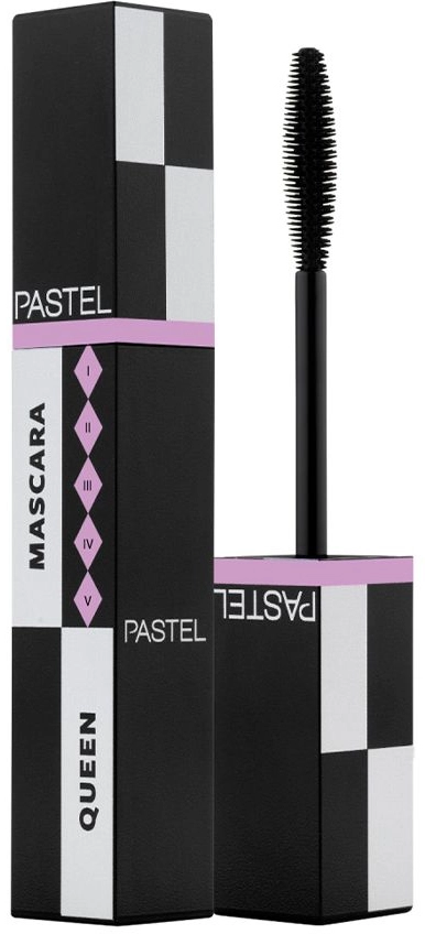 Тушь для ресниц - Pastel Queen 5in1 Mascara, Black, 7 г - фото N1