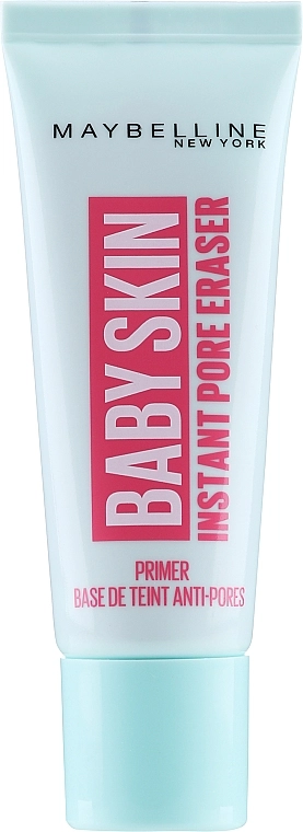 Maybelline New York Коригувальна основа під макіяж Baby Skin Instant Pore Eraser, 22 мл - фото N1
