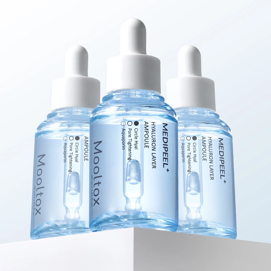 Сыворотка для лица ультраувлажняющая - Medi peel Hyaluron Layer Mooltox Ampoule, 30 мл - фото N3