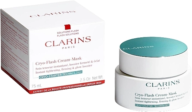 Крем-маска для обличчя омолоджуюча - Clarins Cryo-Flash Cream-Mask, 75 мл - фото N1