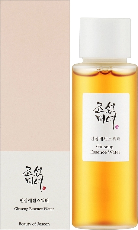 Есенціальний тонер для обличчя з женьшенем - Beauty Of Joseon Ginseng Essence Water, 40 мл - фото N2