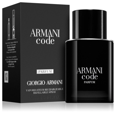 Духи мужские - Giorgio Armani Armani Code Parfum, 50 мл - фото N1