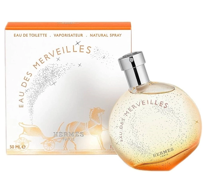 Туалетная вода женская - Hermes Eau Des Merveilles, 50 мл - фото N1